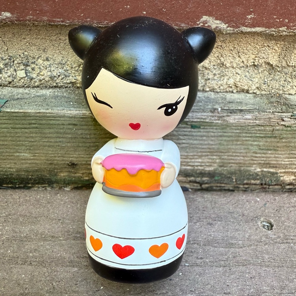 Happy Birthday Momiji Figurine 2010 NIB - RARE FIND